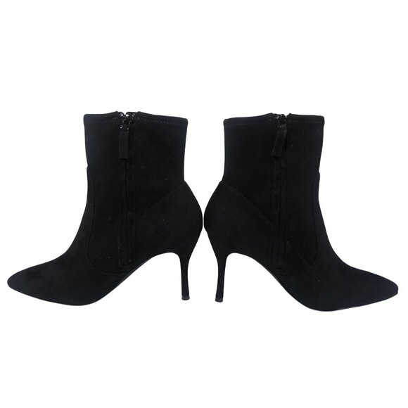 Nine West Women's Black Suede Heels‎ Size 8.5 - Picture 4 of 11